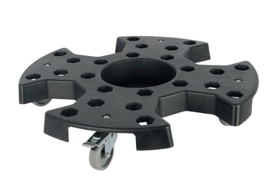 Kunzer Vozík manipulační na pneumatiky a disky, nosnost 136 kg, s odkládacím prostorem - Kunzer