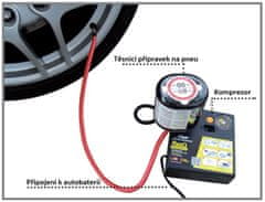 Airman Sada na opravu pneumatik, kompresor a lepidlo - airMAN