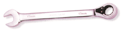 Jonnesway Očkoplochý klíč s ráčnou a přepínáním levá-pravá, 16 mm - JONNESWAY W60116