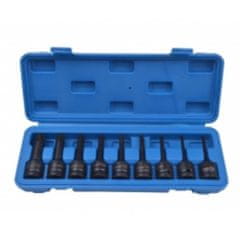 QUATROS Sada zástrčných úderových hlavic TORX, 1/2", T20 - T70, 9 kusů - QUATROS QS50009