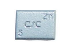 FERDUS Závaží samolepící zinkové ZNC 20 g, šedý lak - balení 100 kusů