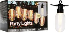 ProGarden Světelný řetěz žárovky LED PARTY 10 ks 9,5m