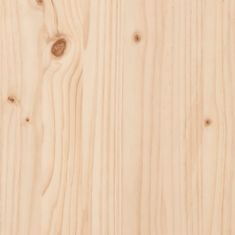 Petromila Přesazovací stůl s policí 108 x 35 x 75 cm masivní borové dřevo