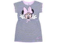 sarcia.eu Námořnicky modré a bílé pruhované šaty Minnie Mouse Disney 7 let 122 cm