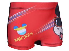 sarcia.eu Chlapecké červeno-černé plavky Mickey Mouse DISNEY 7-8 let 128 cm