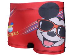 sarcia.eu Chlapecké červeno-černé plavky Mickey Mouse DISNEY 7-8 let 128 cm