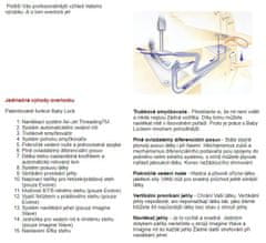 Babylock overlock a coverlock Baby Lock Desire BLE5-3 + sada nití