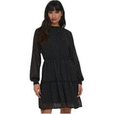 ONLY Dámské šaty ONLISABELLA Regular Fit 15308982 Black (Velikost L)