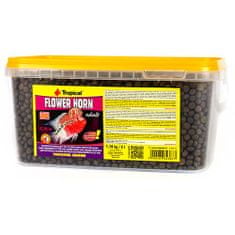 TROPICAL Flower Horn Adult Pellet 3l/1,14kg vyfarbujúce krmivo pro Flower Horn a jiné cichlidy