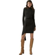 Vero Moda Dámské šaty VMHEVI Regular Fit 10295746 Black (Velikost XS)