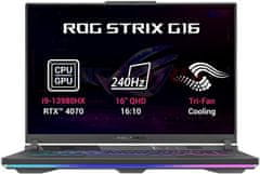 ASUS ROG Strix G16 (2023) G614, šedá (G614JI-N4089W)