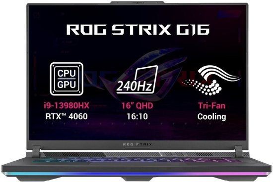 ASUS ROG Strix G16 (2023) G614, šedá (G614JV-N4102W)