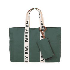 Childhome Cestovní taška Family Bag Canvas Green