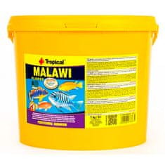 TROPICAL Malawi 5l/1kg vícesložkové krmivo pro cichlidy z jezera Malawi