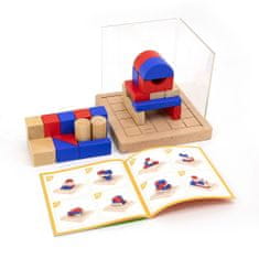 Viga Dřevěná hra Stavební bloky 3D