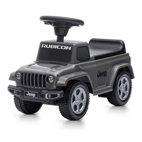 MILLY MALLY Odrážedlo Jeep Rubicon Gladiator šedé