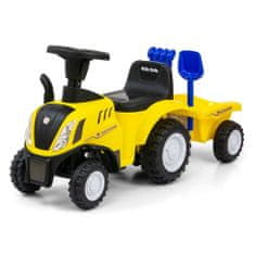 MILLY MALLY Odrážedlo NEW HOLLAND T7 TRAKTOR žluté