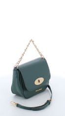 Marina Galanti crossbody bag Mahulena – menší kabelka do ruky i přes tělo s klopou v olivové