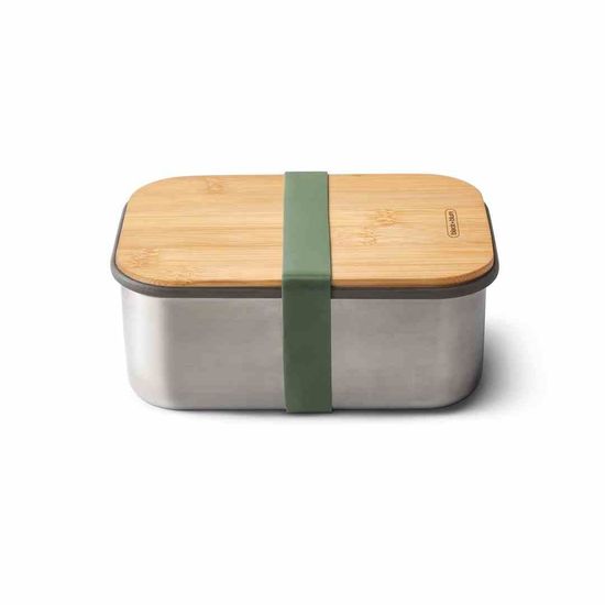 Black+Blum Lunch box na kanapky L, olive/Black+Blum