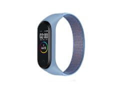 MobilPouzdra.cz Náhradní náramek Mi band 3/4/5/6/7 SportNylon - Modro-Oranžová -