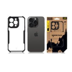 Tactical  Quantum Stealth Kryt pro Apple iPhone 15 Pro Clear/Black