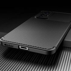 OEM Kryt Xiaomi 12 Lite Armored Shockproof Carbon Fiber černý