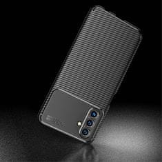 OEM Kryt Samsung Galaxy A13 5G Armored Shockproof Carbon Fiber černý