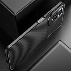 OEM Kryt Xiaomi Redmi Note 11 Pro Armored Shockproof Carbon Fiber černý