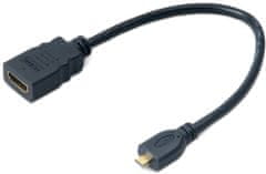 Akasa adaptér HDMI - micro HDMI, 25cm