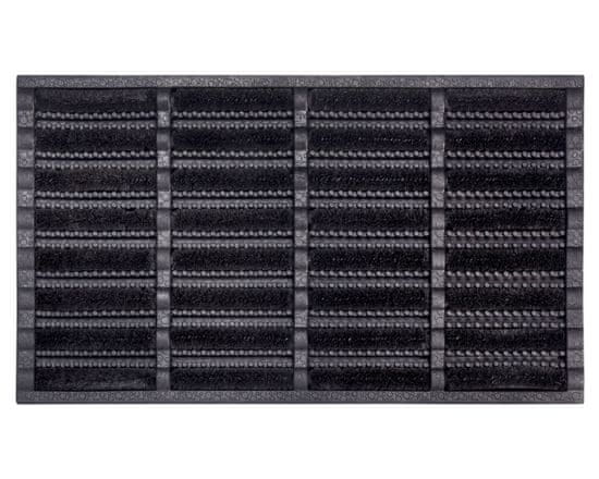 Hanse Home Venkovní čistící rohožka Mix Mats Brushes 105647 Black Cocos - na ven i na doma