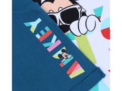 sarcia.eu Bílý a tyrkysový chlapecký set: Tričko Mickey Mouse + kraťasy 4 let104 cm