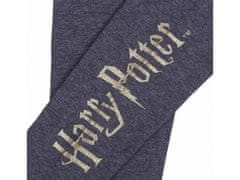 sarcia.eu Tmavě šedé bavlněné legíny se zlatým potiskem Harryho Pottera 9 let 134 cm