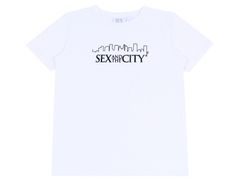 sarcia.eu Bílé tričko Sex ve městě XXS