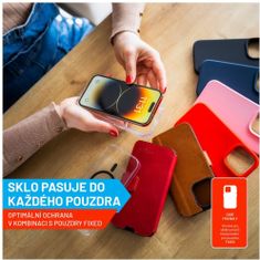 FIXED prémiové ochranné sklo Armor pro Samsung Galaxy A54 5G, s aplikátorem, černá