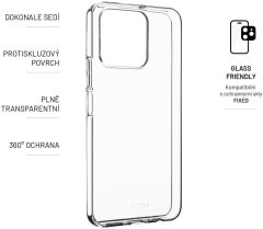 FIXED TPU gelové pouzdro pro Honor X6a, čirá