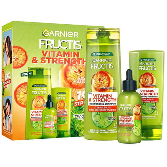 Garnier Dárková sada vlasové péče Vitamin & Strength