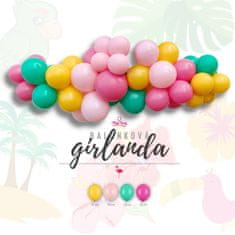 MojeParty Balónková girlanda set – Flamingo colors 2 m