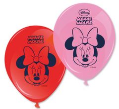 Procos Minnie Mouse - 8ks latexové balónky 11"/28cm