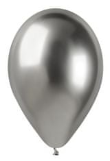Gemar OB balónky GB120 CHROME #089 stříbrný lesklý (5ks)
