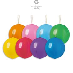Gemar Balónek tvar punch ball (50ks/bal)