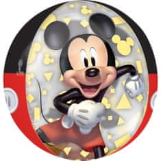 Amscan Koule - Mickey Mouse, 38 cm x 40 cm - fóliový balónek