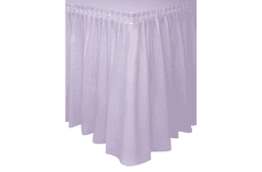 Unique Ubrusová sukně plastová levandulová 427x74cm