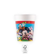 Procos Kelímky papírové EKO - Mickey Mouse (Rock the House) 200ml/8ks