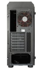 Chieftec MidT Scorpion II GL-02B-OP / ATX / 2x USB3.0 / 1x USB2.0 / bez zdroje / průhledná bočnice / černá