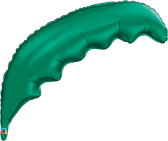 Qualatex Palmový list smaragdově zelený 36"/91cm fóliový balónek