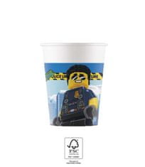 Procos Kelímky papírové EKO - Lego city 200ml/8ks