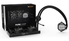 Be quiet! Pure Loop vodní chladič CPU 240mm / 2x120mm / Intel 1200/1700 / 2066 / 1150/1151/1155 / 2011(-3) / AMD AM4/AM3