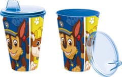 Paw Patrol KELÍMEK S PÍTKEM 430 ML, PLAST, MODRÁ