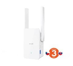 Tenda A27 - AX1800 WiFi 6 Range Extender, 1x Gigabit LAN port, prodloužení WiFi signálu, antény 2x 5dBi