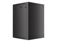 Lanberg RACK CABINET 19” WALL-MOUNT 18U/600X600 (FLAT PACK) BLACK V2